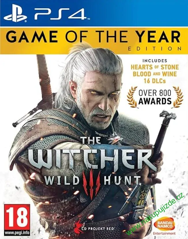 Zaklínač 3: Divoký hon /The Witcher 3: Wild Hunt/ - GOTY (PS4) - CZ