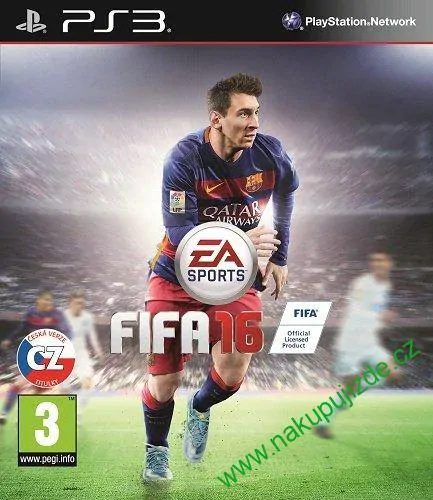FIFA 16 (Bazar/ PS3) - CZ