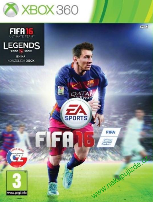 FIFA 16 (Bazar/ Xbox 360) - CZ