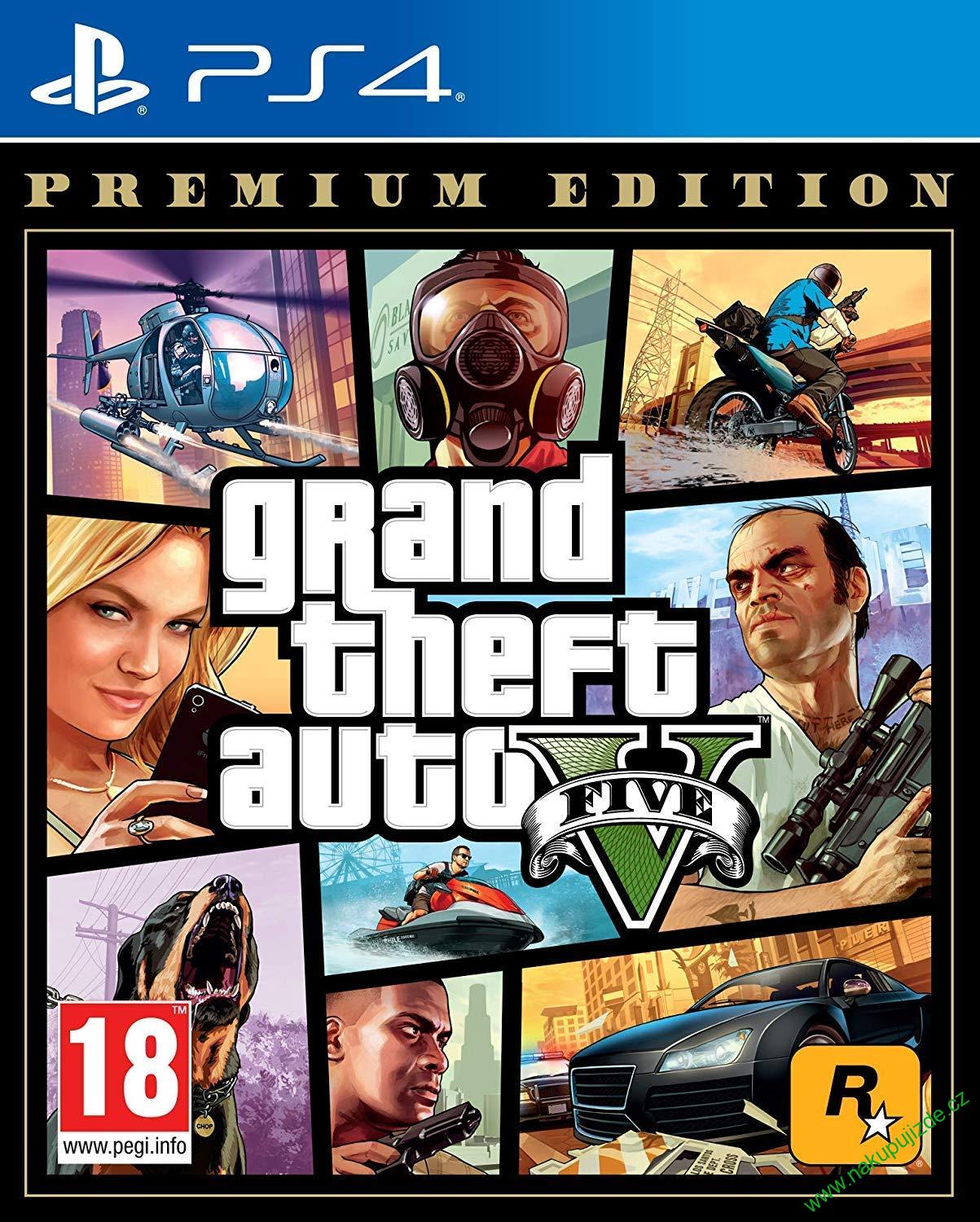 Grand Theft Auto V /GTA V/ - Premium Edition (PS4) - PL