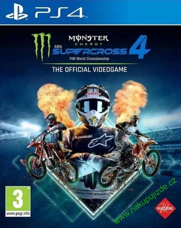 Monster Energy Supercross 4 (PS4) - Itl.