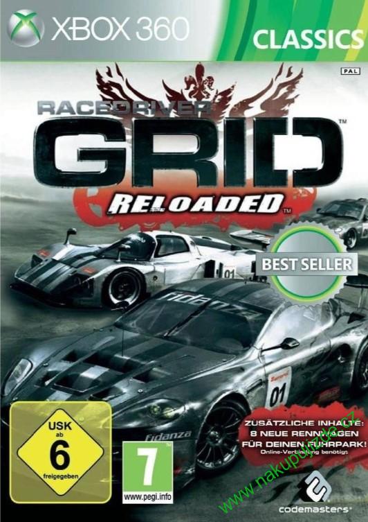 Race Driver: GRID Reloaded (Bazar/ Xbox 360) - DE