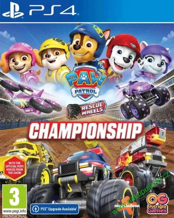 Paw Patrol Rescue Wheels: Championship (PS4)