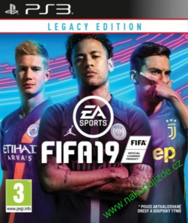 FIFA 19 /Legacy Edition/ (Bazar/ PS3) - CZ