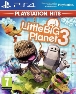 Little Big Planet 3 /PS HITS/ (Bazar/ PS4) - CZ
