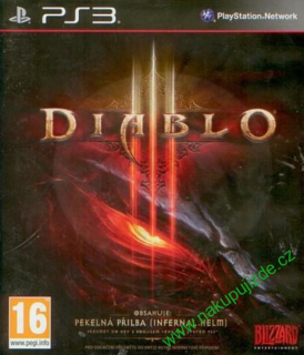 Diablo 3 /Infernal Helm/ (Bazar/ PS3) - CZ