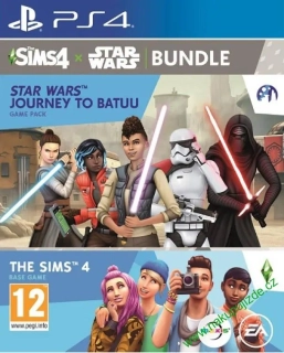 The Sims 4 Bundle - Základní hra + rozšíření Star Wars: Výprava na Batuu (PS4)