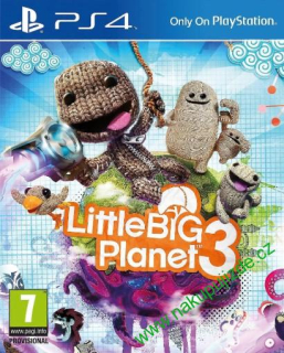 Little Big Planet 3 (Bazar/ PS4) - CZ