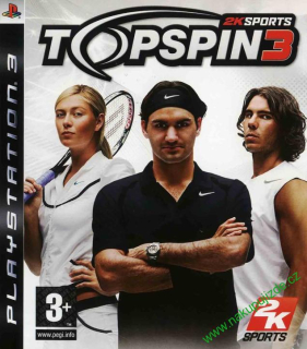 Top Spin 3 (Bazar/ PS3)