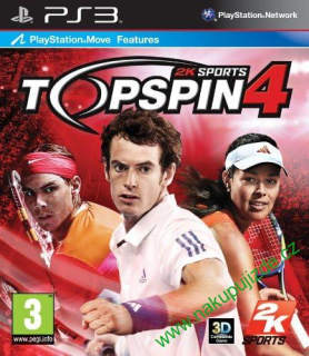 Top Spin 4 (Bazar/ PS3 - Move)
